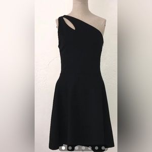 Love ady one shoulder fit & flare dress